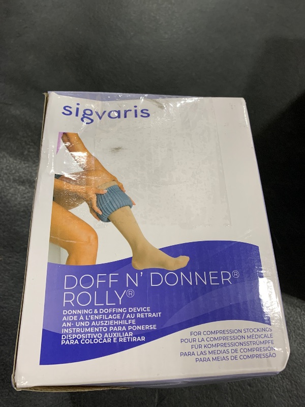Photo 1 of Sigvaris Accessories Doff N' Donner® Rolly® Device for Easy Donning and Doffing of Compression Garments Classic Blue