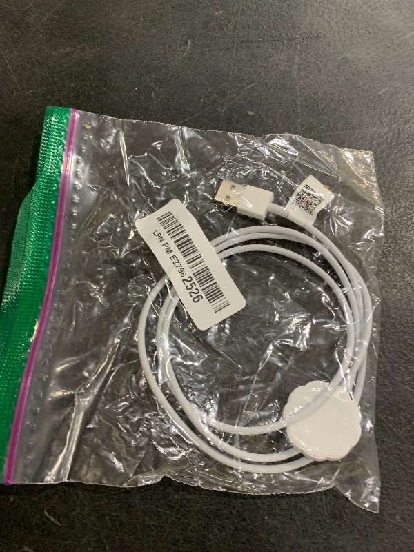Photo 1 of ???? ???????? for Apple Watch Charger,Magnetic Fast Charging Cable Portable Wireless iWatch Charger Cable Compatible with iWatch Series Ultra//9/8/7/6/SE/SE2/5/4/3/2/1-3.3FT,White