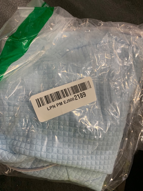 Photo 1 of LeoTube Replacement Pillow Cover for Contour Legacy Leg & Knee Foam Support Pillow-Cover ONLY (Blue)