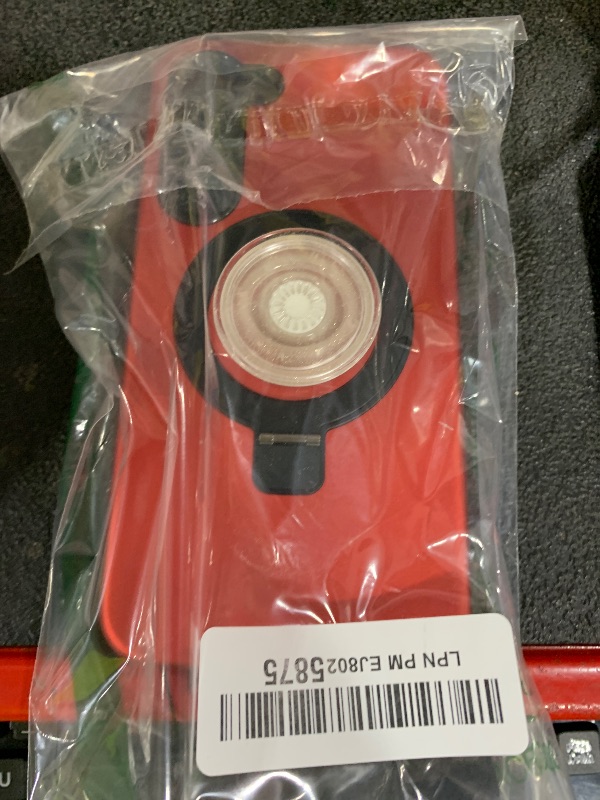 Photo 1 of DuiDuiQ for Samsung Galaxy S23 Plus Case with Magnetic Ring Stand [Compatible with Mag-Safe][Military Grade Drop Protection][Build in Kickstand] Shockproof Galaxy S23 Plus Phone Case 6.6",Red