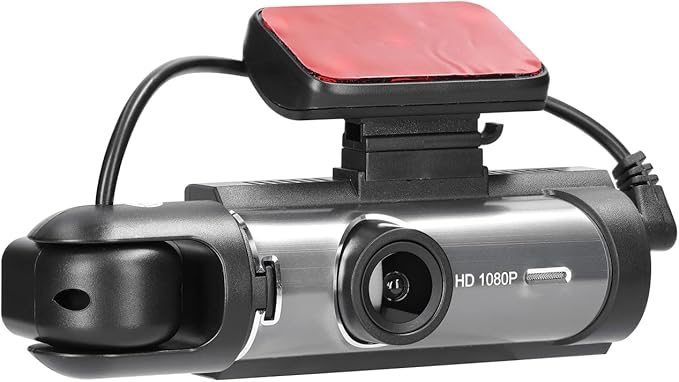 Photo 1 of Shkalacar Auto Dash Cam Car Video Recorder, Car Camera Recorder Night Viewing Motion Detection DVR 170 Degree Wide Angle Car Camcorder Multi-Language Dual Lens
