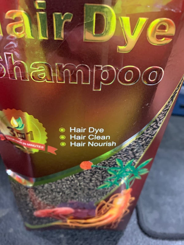 Photo 1 of Hair Dye Shampoo Light Brown, 3 in 1 Long-Lasting Hair Color Shampoo with Herbal Ingredients, Instant Natural Color, Easy Application at home for Women Men 16.9 Fl Ozi