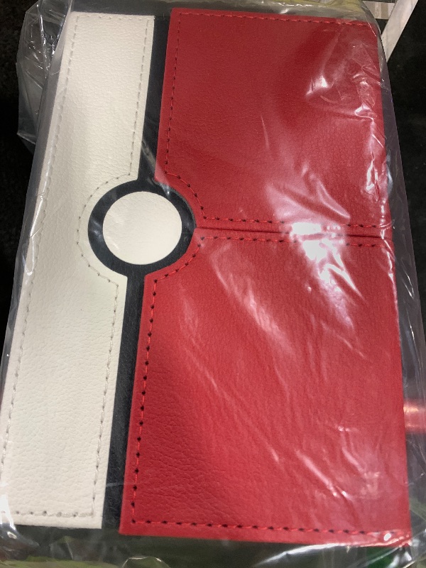 Photo 1 of tombert Card Deck Box with 2 Dividers and a Dice Tray for MTG Cards, 380+ Card Storage Box Fits 150 Double Sleeved Cards for TCG CCG (Red &White)