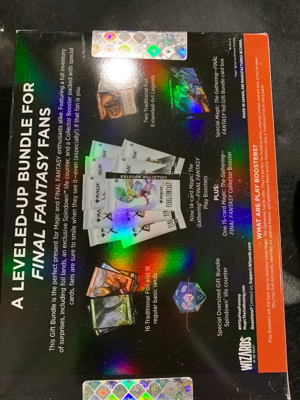 Photo 1 of Magic: The Gathering - Final Fantasy Bundle: Gift Edition
