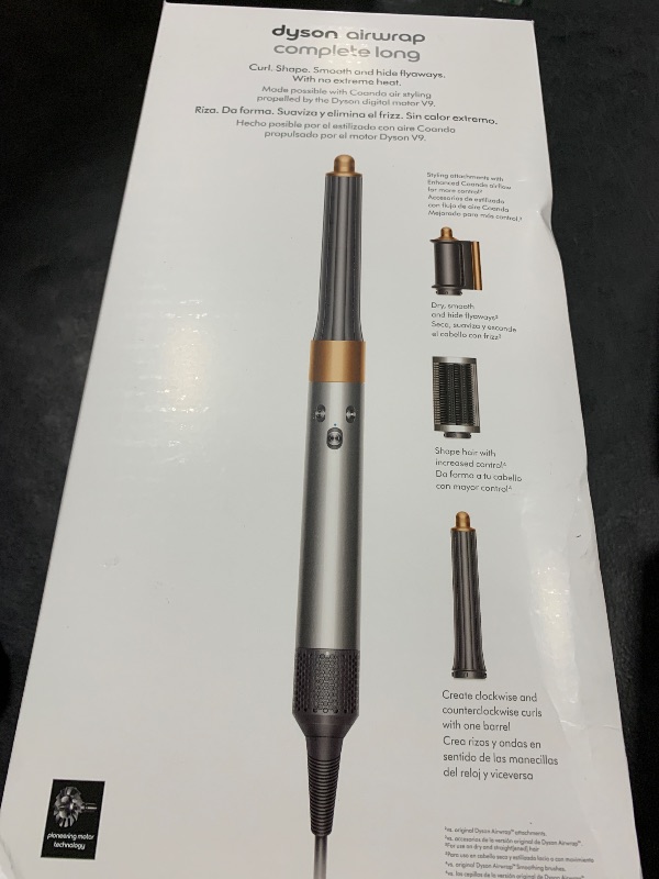 Photo 1 of Dyson Airwrap™ Multi-Styler Complete Long, Nickel/Copper