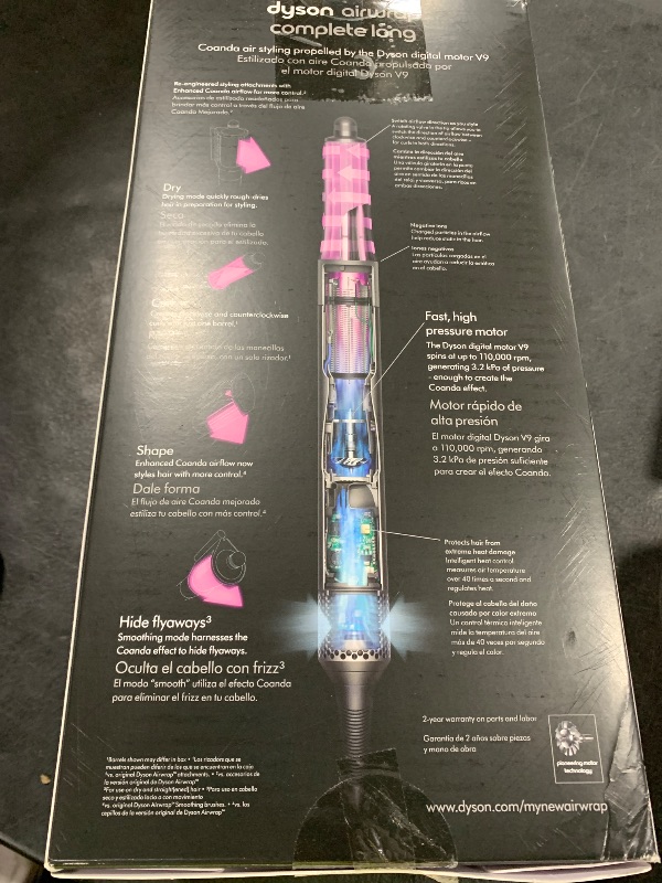 Photo 1 of Dyson Airwrap™ Multi-Styler Complete Long, Nickel/Copper