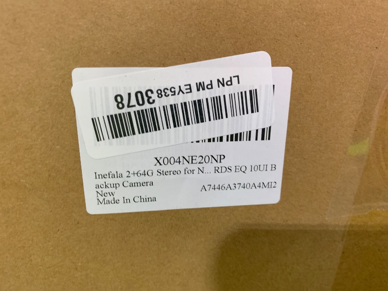 Photo 1 of PARTS ONLY ----------------------------------------------------------------------------------------Inefala 2+64G Stereo for Nissan Versa 2007-2011 CarPlay Car Radio Android 13 9.7" Touchscreen Android Auto Bluetooth GPS FM IPS RDS EQ 10UI Backup Camera