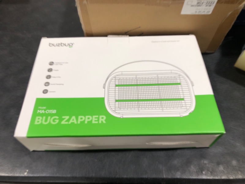 Photo 1 of Buzbug LED Bug Zapper Indoor, 10 Years Lifespan Lamp Sustainable Less Power, Durable High-Voltage Electric Mosquito Zapper, Fly Trap Mosquito Trap, Fly Killer -MA015B