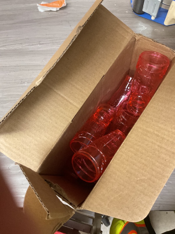Photo 1 of Cowboy Boot Shot Glasses, 12 Pcs 1 Oz Mini Plastic Boot Shot Glass, Reusable Plastic Boot Cups for Cowboy Cowgirl Western Theme Party Supplies Bachelorette Birthday Party Favors (Rose Red)