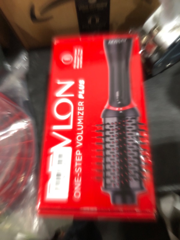 Photo 1 of REVLON One Step Volumizer PLUS Hair Dryer and Styler | More Volume, Less Damage, and More Styling Control for Easy and Fast Salon-Style Blowouts, Plus Travel Friendly (Black)