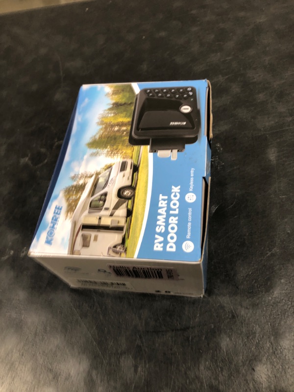 Photo 1 of Kohree RV Door Lock Keyless Entry, RV Door Locks Replacement with Keypad and Remote, 100% Metal Camper Travel Trailer Door Lock, Secure Camper Latch Replacement RV Door Latch Handle
