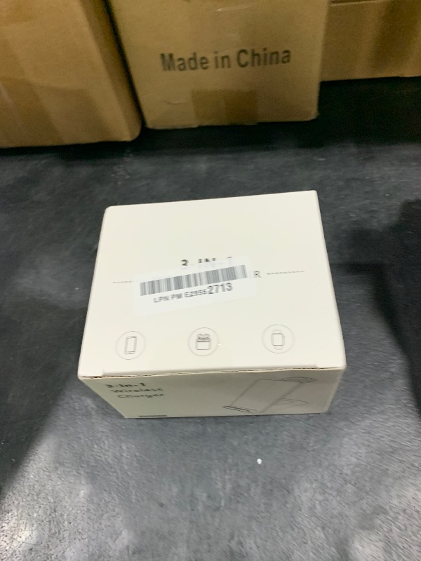 Photo 1 of Wireless Charging Station,3 in 1 Charging Stand Made for Apple Watch Ultra 10 9 8 7 6 SE 5 4 3,Fast Wireless Charger Made for iPhone 16/15/14/13/12/11/X,for AirPods Pro(with Adapter)