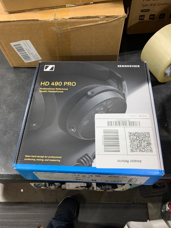 Photo 1 of Sennheiser HD 490 PRO Open-Back Professional Headphone