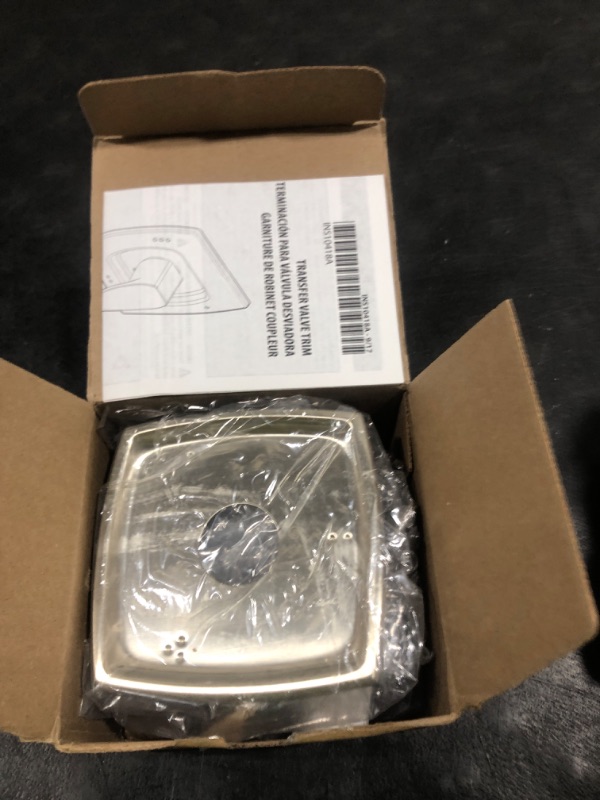 Photo 1 of Moen T4612BN Voss Diverter 3-Function Shower Transfer Valve Trim Kit, Valve Required, Brushed Nickel