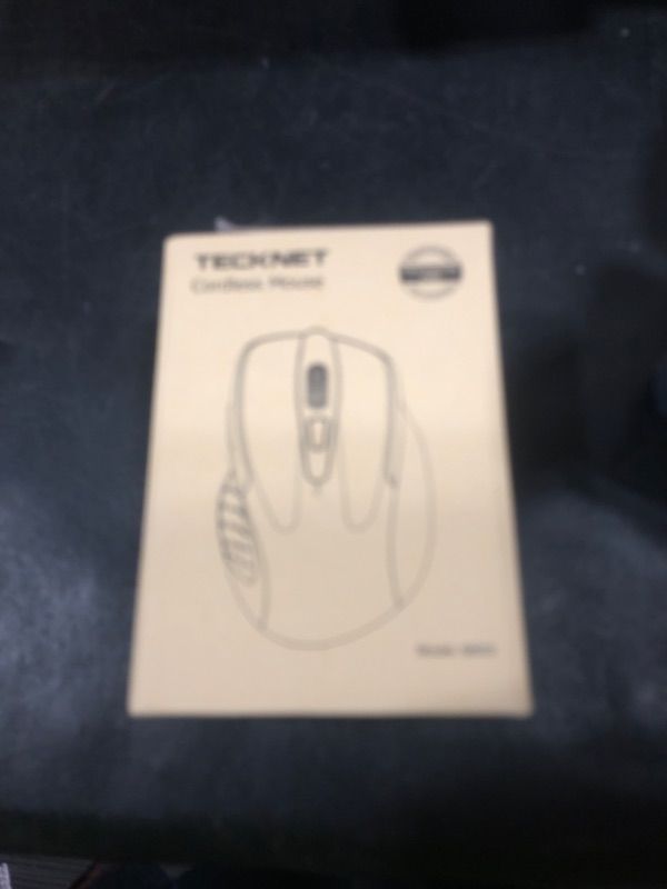 Photo 1 of TECKNET Wireless Mouse, 2.4G Ergonomic Optical Mouse, Computer Mouse for Laptop, PC, Computer, Chromebook, Notebook, 6 Buttons, 24 Months Battery Life, 2600 DPI, 5 Adjustment Levels