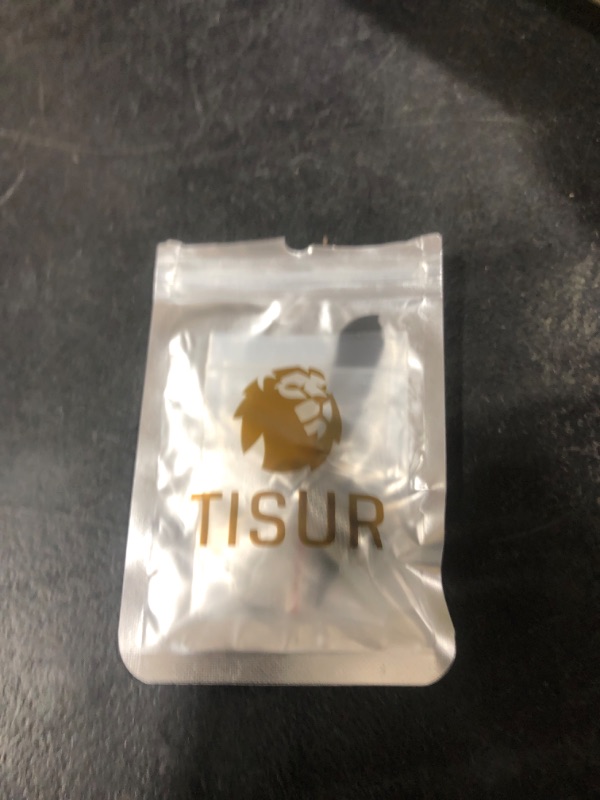 Photo 1 of TISUR Titanium Keychain Pill Holder Small Metal Pill Case, Pill Organizer Portable Waterproof Pill Container, Travel Pill Bottle Box for Purse (Tiny-0.39inch)