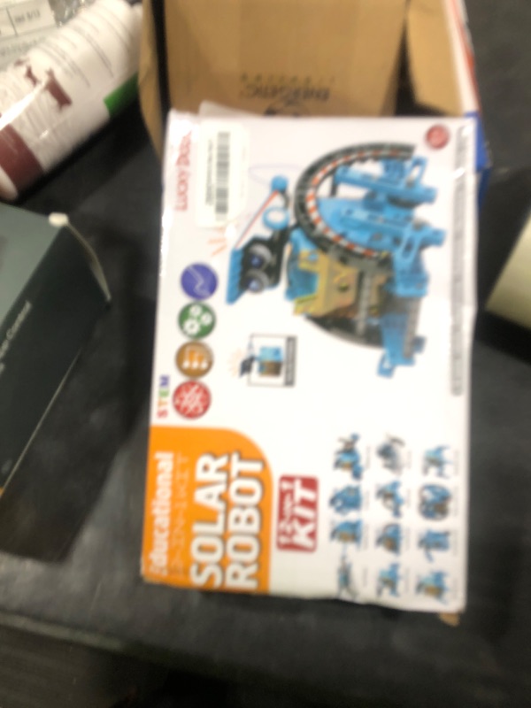 Photo 1 of Lucky Doug 12-in-1 STEM Solar Robot Kit Toys Gifts for Kids 8 9 10 11 12 13 Years Old, Educational Building Science Experiment Set Birthday for Kids Boys Girls