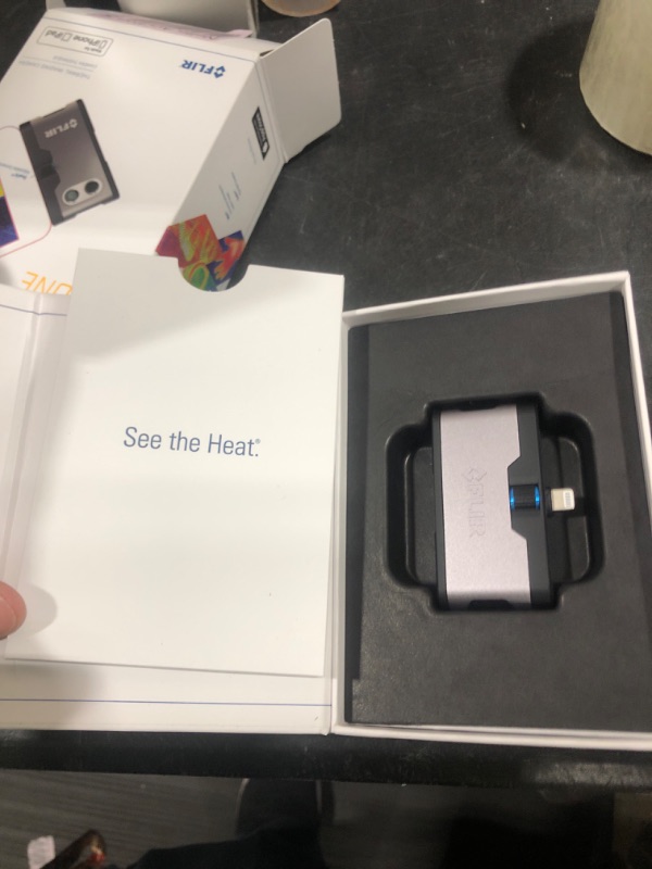 Photo 1 of FLIR ONE Gen 3 - Thermal Imaging Camera for iOS Smartphones (iPhone 14 and Older w/Lightning Port): Use for Home Inspection, HVAC, Automotive, Machine Industries and More