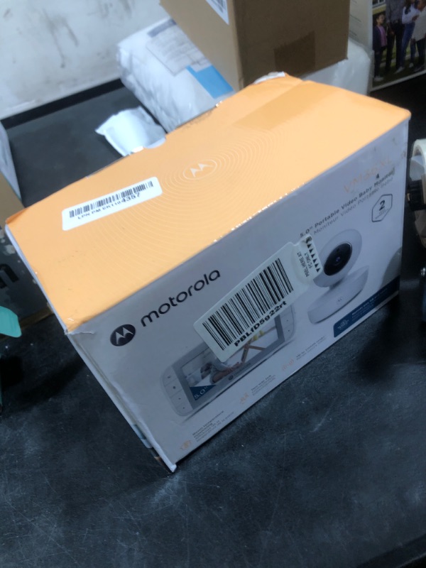 Photo 1 of Motorola Nursery VM36XL Video Baby Monitor Camera, 1000ft Range no WiFi 2.4 GHz Wireless, 5" Screen, 2-Way Audio, Pan/Tilt/Zoom, Temp, Night Vision