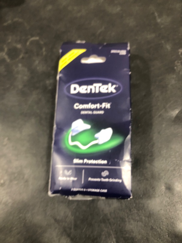 Photo 1 of DenTek Comfort-Fit Dental Guard For Nighttime Teeth Grinding, Comfort-Fit Guard, 2 count(Pack of 1)