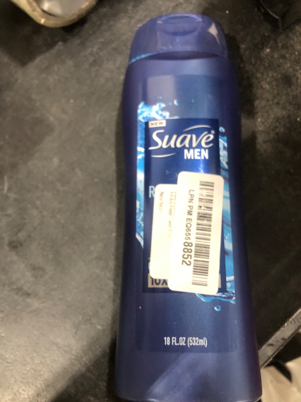 Photo 1 of Suave Body + Face Wash Men 18 Ounce Refreshing Cedarwood 