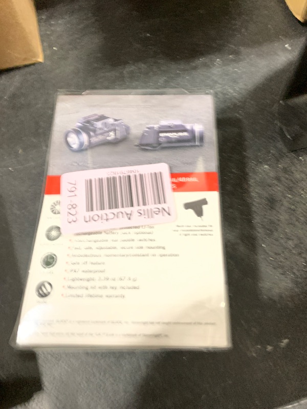Photo 1 of Streamlight 69400 TLR-7 X sub 500-Lumen Tactical Weapon Light Designed Exclusively and Solely for Railed Glock 43X Mos/48 Mos/43X Rail/48 Rail subcompact Handguns with Mounting Kit and Keys, Black