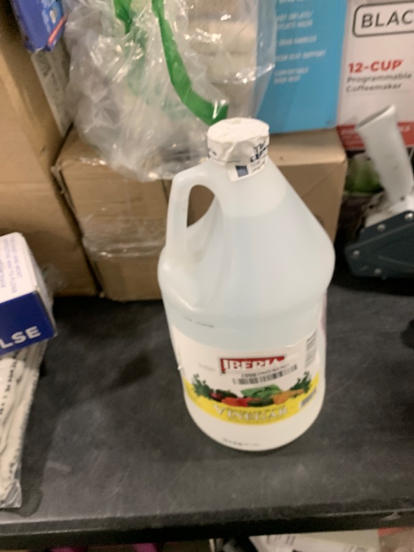 Photo 1 of Iberia All Natural Distilled White Vinegar, 1 Gallon - 5% Acidity