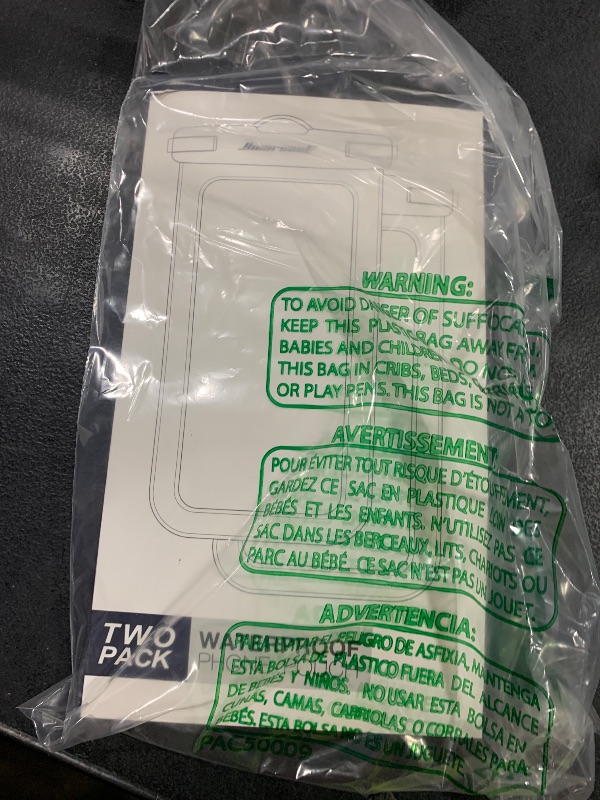 Photo 1 of two pack Waterproof Phone Pouch