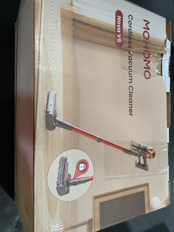 Photo 1 of Cordless Vacuum Cleaner,48000Pa/580W/65Mins Vacuum Cleaners for Home,Self-Standing Stick Vacuum with Anti-Tangle Brush & OLED Touch Screen,Vacuum Cleaner for Hardwood Floors and Carpet,Pet Hair,Car