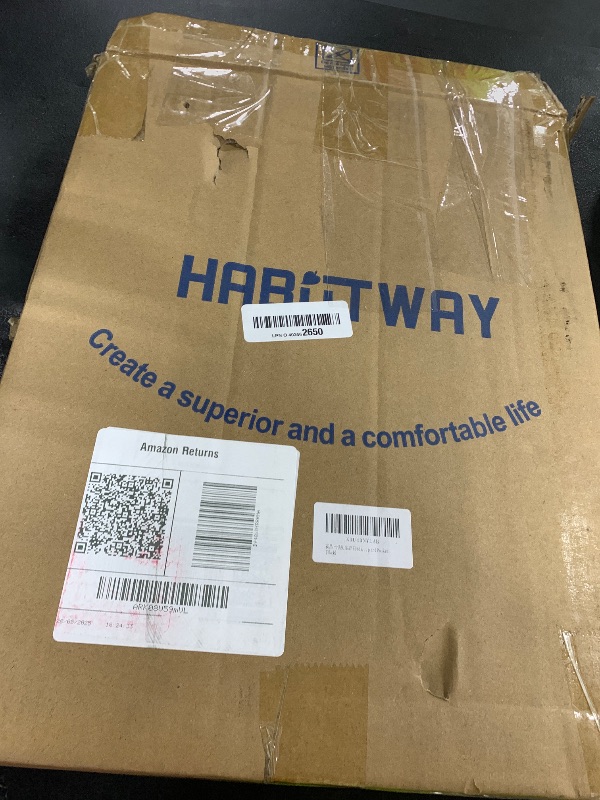 Photo 1 of HABUTWAY Stadium Seats with Back Support and Thick Cushion Bleacher Seats with Backs and Cushion Wide, Stadium Chairs Include Shoulder Strap and Pocket, Perfect for Sports Events (Black)