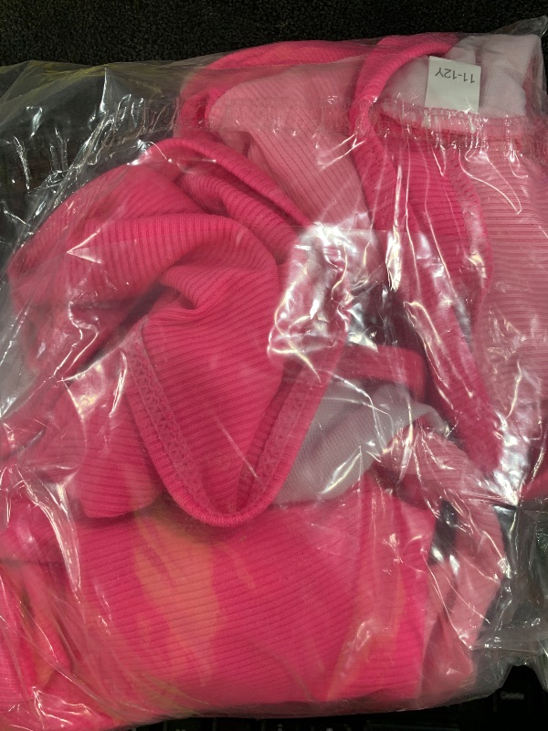 Photo 1 of Tomolant Girls Swimsuit Bikini Set, Girls Swimsuits Size 11-12 Color Block Cut Out Two Piece Bathing Suit with Chest Pad Adjustable Straps Teen Bathing Suits Swimwear Set s