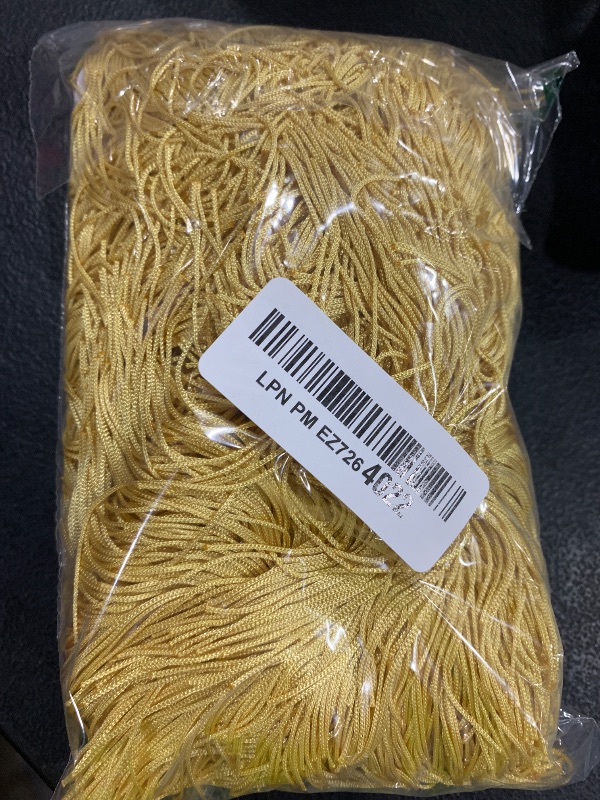 Photo 1 of Heartwish268 Fringe Trim Lace Nylon Fabric Tassel 4inch Wide 10 Yards Long for Clothes Accessories Latin Wedding Dress DIY Lamp Shade Decoration Gold