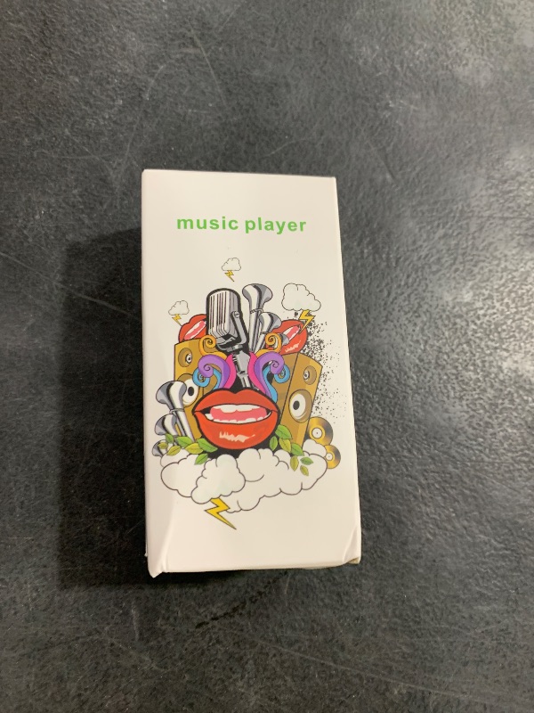 Photo 1 of MP3 Player, Music Player with 16GB Micro SD Card, Build-in Speaker/Photo/Video Play/FM Radio/Voice Recorder/E-Book Reader, Supports up to 128GB (Dark Blue)