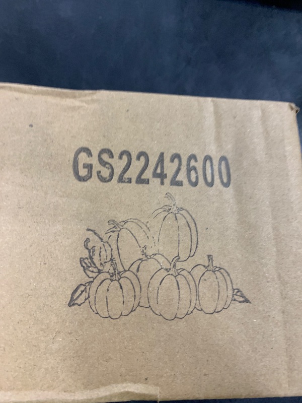 Photo 1 of QFkris 5" Blown Glass Pumpkin Figurines - Collectibles for Halloween & Fall Decorating - Crystal Pumpkins Paperweight