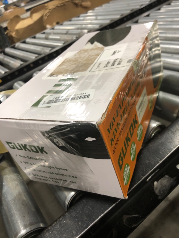 Photo 1 of GUKOK Garden Hose, Lightweight, Ultra Flexible, Durable, Kink-Free Garden Hose, RV, Marine and Camper Hose (50 FT)