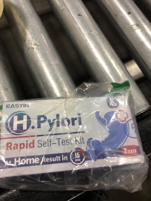 Photo 1 of H.PYLORI RAPID SELF TEST KIT 2 TESTS 