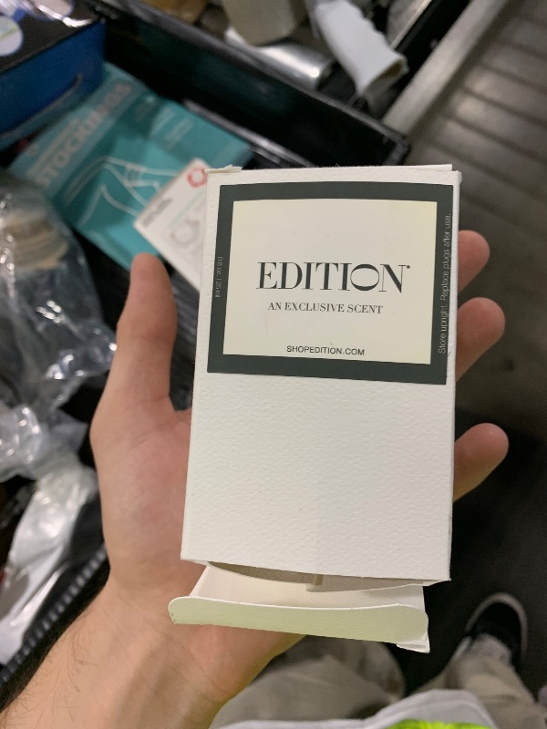 Photo 1 of EDITION Room Diffuser Scent Capsule Refill - Signature Hotel Scent - Notes of Black Tea, Sicilian Bergamot, and Cedarwood