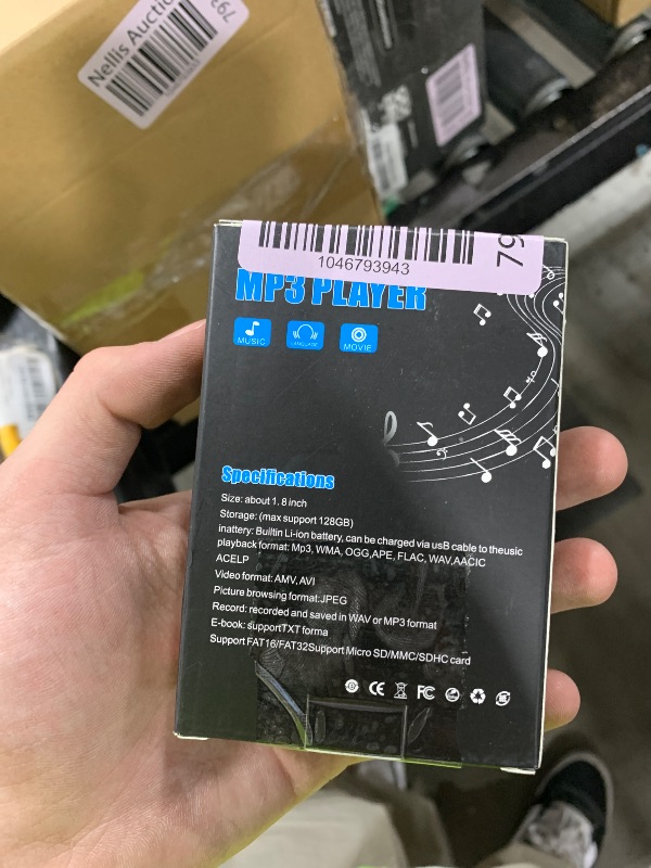 Photo 1 of MP3 Player - Music Player with HiFi Sound Loop FM Radio Built-in HD Speaker Voice Recorder Mini Design Ideal for Sport