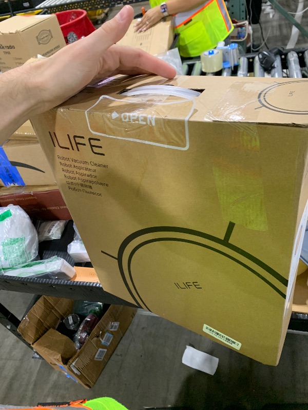 Photo 1 of ILIFE V5s Plus Robot Vacuum and Mop Combo with Wi-Fi/App/Alexa, Automatic Self-Charging Robotic Vacuum Cleaner, Slim and Quiet, Cleans Hard Floors Carpets and Pet Hair (V5s Pro Upgrade Version)