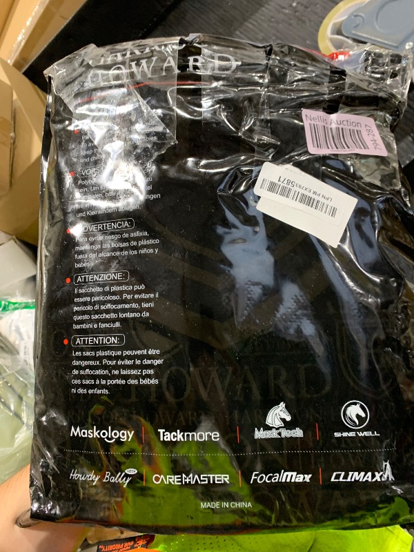 Photo 1 of Harrison Howard Maskology Supreme Horse Fly Mask Stellar UV Protection with Detachable Nose Cover Well-Received 2-in-1 Mask Purple L Full Size
