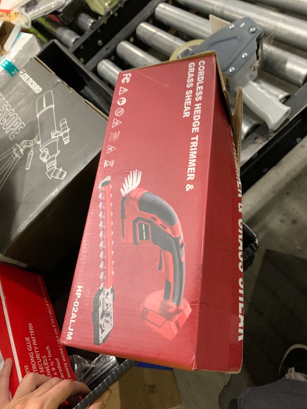Photo 1 of HEINPRO Cordless Hedge Trimmer Compatible with Milwaukee M18 Battery (Battery not Included), Electric Hedge Trimmer Cordless Grass Trimmers, Bush Trimmers Grass Shears Handheld for Yard,Garden