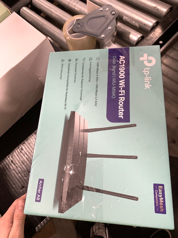 Photo 1 of TP-Link AC1900 Smart WiFi Router (Archer A8) -High Speed MU-MIMO Wireless Router, Dual Band Router for Wireless Internet, Gigabit, Supports Guest WiFi