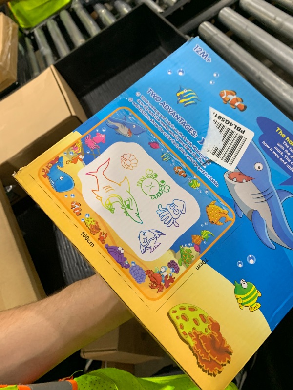 Photo 1 of Water Doodle Mat - Kids Painting Writing Color Doodle Drawing Mat Toy Bring Magic Pens Educational Toys for Age 2 3 4 5 6 7 Year Old Girls Boys Age Toddler Gift