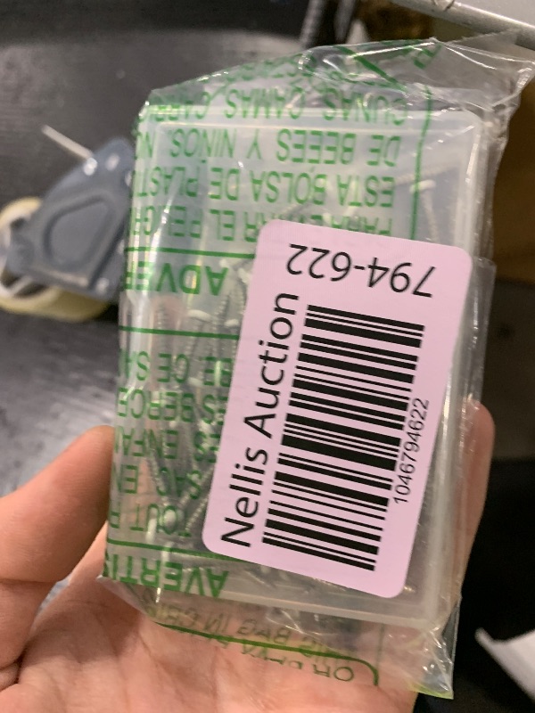 Photo 1 of #4 x 3/4" Pan Head Wood Screws, Sheet Metal Screws Self Tapping Screws, Stainless Steel 18-8 (304), White Head, 100 PCS