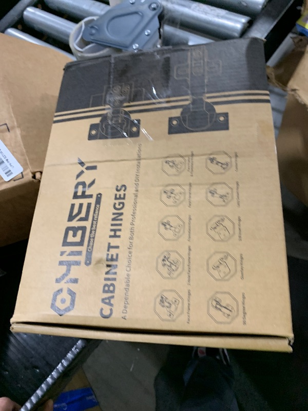 Photo 1 of Chibery 50 Pack 1/2" Overlay 3D Soft Close Concealed Hinge for Face Frame Door, Smooth Slow Self Closing Hinges, Satin Nickel, Hidden 105° Open Angle Stainless Steel Hinge for Kitchen Cabinet Door