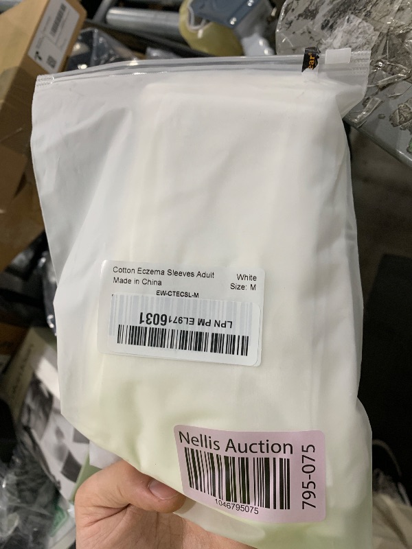Photo 1 of Evridwear Eczema Arm or Leg Sleeves, 5 Pairs Pure Cotton Fabric Prevent Scratching and Rubbing Eczema Skin Diseases Diabetes for Adults(M)