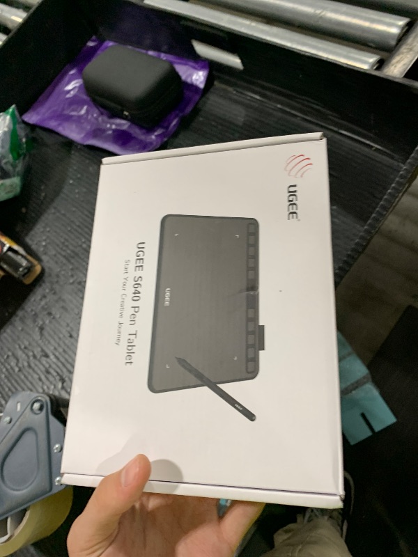 Photo 1 of UGEE S640 Graphics Drawing Tablet, Digital Draw Art Pad with Pen Battery-Free Stylus Tilt Function 8192 Levels Pressure Sensitivity 10 Express Keys for Mac, Windows PC and Android