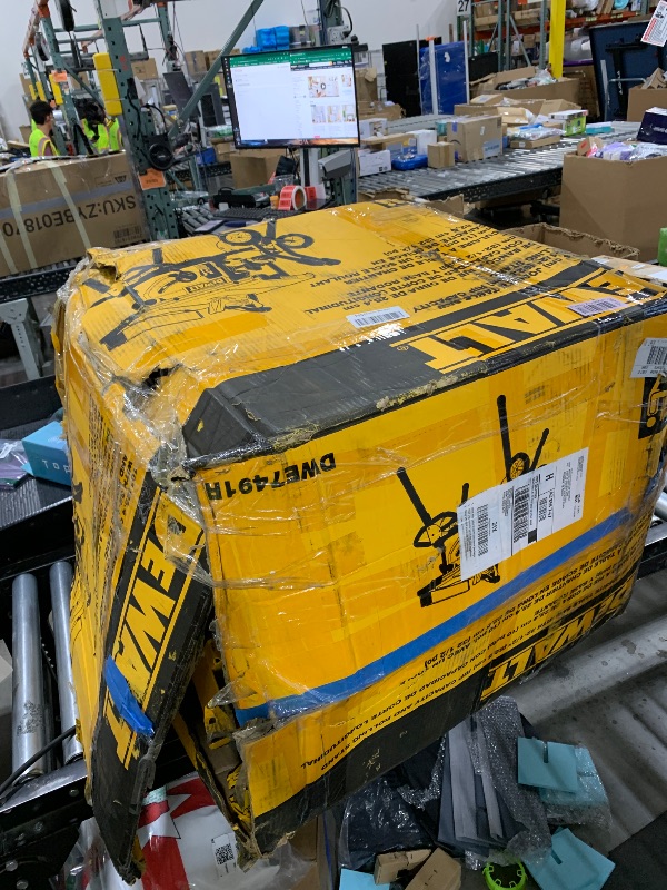Photo 1 of DEWALT 10-Inch Table Saw with Rolling Stand, 32-1/2-Inch Rip Capacity (DWE7491RS)
