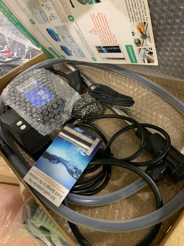 Photo 1 of XCLBTFDC 2000W Immersion Water Heater Portable Electric Bathtub & Pool Fully Submersible Water Heater with Temp Control, GFCI for Hot Tub, Bucket, Swimming pool, above ground pool, baptistry & spa tub