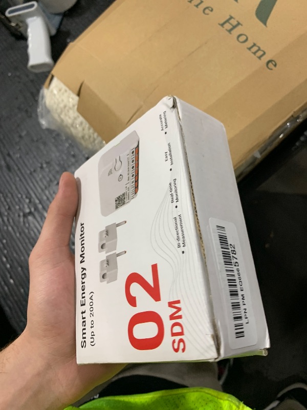 Photo 1 of BSEED Smart Home Energy Monitor, Real Time Electricity Usage Monitor with 2 x 120A CTs, Smart Home Automation Module, Single-Phase 3-Wire, 2.4GHz Wi-Fi, Smart Home Assistant